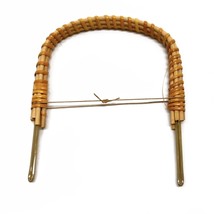 Bamboo Handle Replacement Part Tea Pot or Handbag And More New  4 3/4&quot; wide - £4.70 GBP