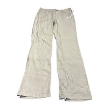 NYDJ Lift X Tuck Jeans Women&#39;s 4 Beige 5-Pockets High-Rise Wide-Leg Clas... - $33.85