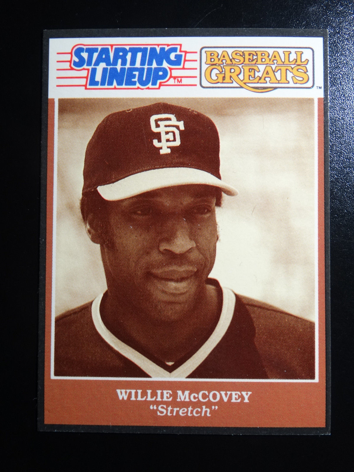 1989 Willie McCovey San Francisco Giants Baseball Greats Kenner Baseball Card - $5.00