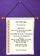 Life With Hope - Personalized Wall Hanging (617-1) - $19.99