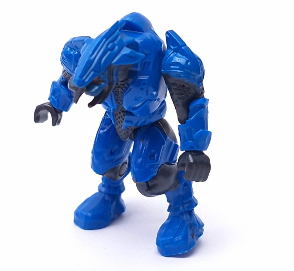 Mega Bloks Construx Halo Blue Covenant Elite Commando 97205 Collectors E... - $9.39