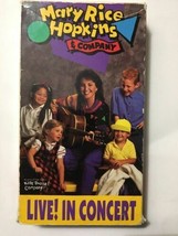 Mary Ride Hopkins &amp; Company-Live IN Concert VHS Selten Sammlerstück Vintage - $157.29