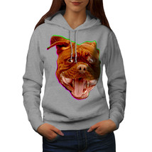 Wellcoda My Bulldog Cute Funny Womens Hoodie, Doggy Casual Hooded Sweatshirt - £29.60 GBP
