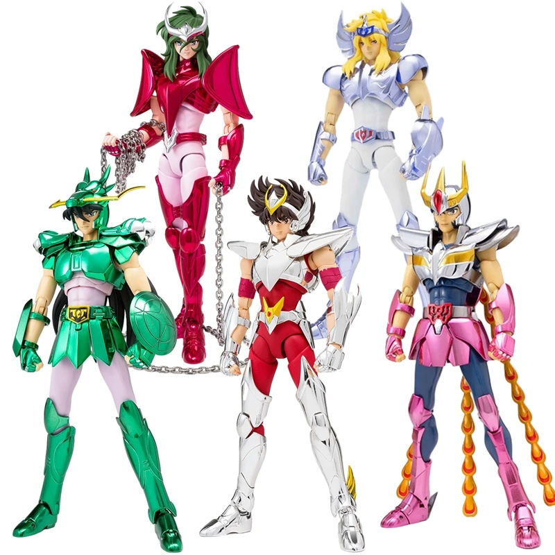 19cm Saint Seiya Anime  Figures Myth Cloth EX Pegasus Dragon Shiryu Hyoga Cygn - £13.02 GBP+