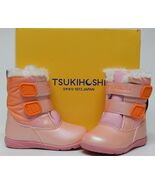 Tsukihoshi Teddy Size 7 M (T) EU 23 Toddlers Girls Waterproof Winter Boo... - $29.36 CAD