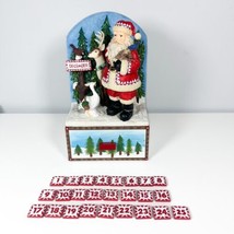 San Francisco Music Box Advent Calendar &quot;Santa Claus is Coming To Town&quot; Rudolph  - £23.26 GBP