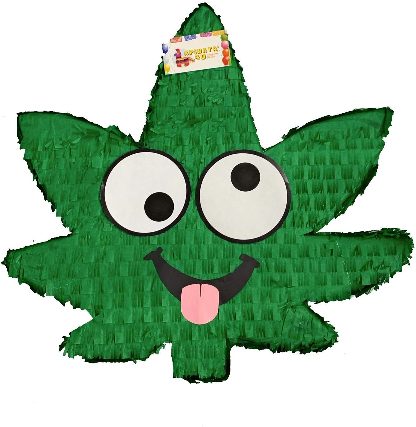 HWacky Hemp Leaf Marijuana Adult Pinata | Party Decorations for Bachelor... - $39.99
