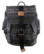 Bench Lakkota B Bramhall Tote 17x17x7 Aztec Print Cotton Backpack School Bag NWT - £28.89 GBP