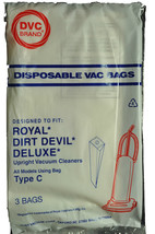 Dirt Devil Upright Vacuum Cleaner C Bags RO-700147 - £6.26 GBP