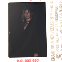 Vintage 1992 Barbara Streisand in Black Celebrity Color Photo Transparency Slide - £7.60 GBP