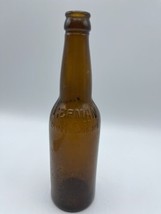 The German Brewing Co Embossed Amber Bottle Cumberland MD Brown Vintage Bar - £19.11 GBP