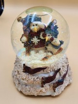let it snow Bearstone Collectibles Christmas Snowglobe boyds plays music... - $18.27