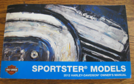 2012 Harley-Davidson Sportster Owner&#39;s Owners Manual Xlnt - $44.55