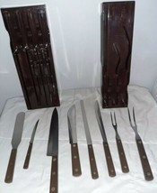 Vintage Cutco Knife sets #40 &amp; #41 Knives #s 32, 33, 34, 35, 37 in Bakelite Tray - £195.84 GBP
