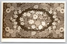 RPPC Lovely Hooked Rug on Display Contoocook NH Walker Photo Postcard C28 - £9.58 GBP