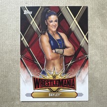 2019 Topps WWE Wrestlemania Bayley Insert Card WM-42 - £0.75 GBP