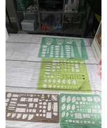 Lot Of 4 Contractor Stencils/ Blueprints Stencils - $342.12 MXN