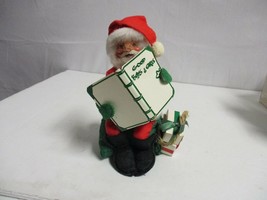 Vintage 1960s  Annalee Mobilitee Santa Doll Christmas Figures with Presents tags - £39.16 GBP