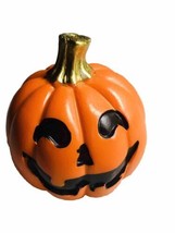 Greenbrier’s Halloween Seasonal Jack O Lantern Ceramic Pumpkin 5x6 Inches - $15.72