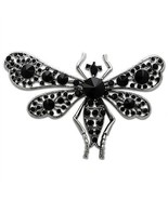 LO2391 - Imitation Rhodium White Metal Brooches with Top Grade Crystal  ... - $76.60 CAD