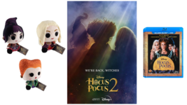 Disney Hocus Pocus Poster, Blu-ray, Funko Plushies Mary Winifred Sarah Fan Gift - £63.60 GBP