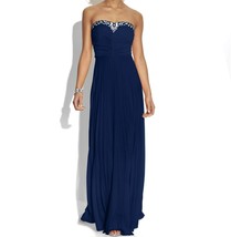 B Darlin Juniors Pleated Embellished Gown 5/6 - £27.68 GBP