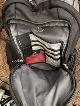 Swiss Gear Black/Gray Backpack School Travel Heavy Duty Padded Laptop Air Flow - £27.29 GBP