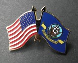 US NAVY USN COMBO USA FLAG MILITARY LAPEL PIN BADGE 1.25 INCHES - £4.49 GBP