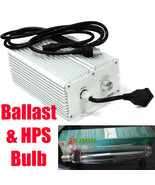 Combo 1000w Super Lumen MH HPS Digital Silent Ballast 240v w/ HPS BULB - $130.89