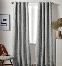 Studio 3B™ Modern Texture 84&quot; &amp; 95&quot; Grommet Window Curtain Panel Various Colors - £27.30 GBP+