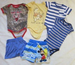 Baby Boy Lot of 6 Mix Disney, Carter&#39;s, Garanimals size 18 mos - $6.99