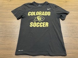 Colorado Buffaloes Soccer Men’s Black T-Shirt - Nike - Small - £11.80 GBP