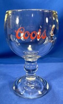Vintage - Large Coors Beer Glass - Very Heavy Thick Glass - $24.30