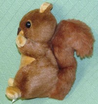 Play By Play Squirrel Plush Stuffed 12&quot; Animal Large Brown Tan Cuddly Lovie - £12.31 GBP