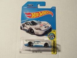 Hot Wheels 2015   2016 Ford GT Race  #247   White    New  Sealed - £6.67 GBP