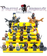 26pcs Pirates of the Caribbean Custom Minifigures Blackbeard Davy Jones - $40.68