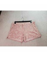 Lucky Brand Sleepwear Shorts Womens Size XL Pink Paisley Polyester Draws... - $27.65 CAD