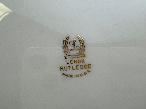 Set of 4 Lenox RUTLEDGE Dinner Plates Made in USA Item image 4