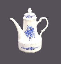 J&amp;G Meakin Dresden Blue six-cup coffee pot. Blue-and-white made in England. - £79.86 GBP