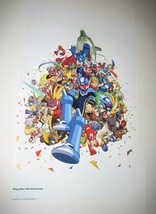 Mega Man 20th Anniversary Poster # 2 w/ EVERYBODY! Netflix Movie - £39.50 GBP