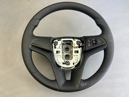 OEM 2012-14 Chevy Sonic Vinyl Steering Wheel Black W/ Phone Controls 948... - $89.09