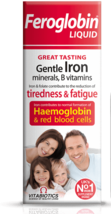 Feroglobin Liquid Vitamin B12 Gentle iron liquid 250ml - $305.21 MXN