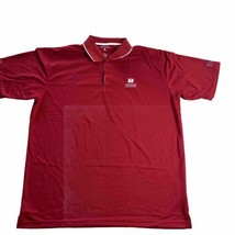 Antigua Golf Polo XL Traveler’s Championship Men’s Shirt Short Sleeve Red Casual - £7.15 GBP