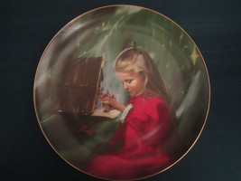 LAURIE AND THE CRECHE collector plate DONALD ZOLAN Christmas nativity CH... - £22.01 GBP