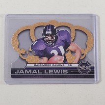 Jamal Lewis Card #17 Baltimore Ravens RB NFL Football 2001 Pacific Crown Royale - £8.42 GBP