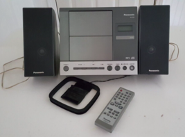Panasonic SA-EN28 Compact Stereo System CD Player W/ Music Port MP3 - $73.26