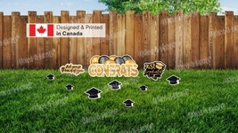 Graduaton Sign Package – Congrats Sign 48&quot; Wide x 22&quot; Tall  + Decors (To... - £51.13 GBP