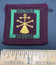 UK Senior Scouts Meteorologist Proficiency Badges Patch 1964 to 1967 - £11.88 GBP