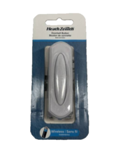 Heath Zenith SL-7393-02 Pushbutton Doorbell, Plastic - $8.90