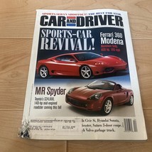 1999 April, Car And Driver Magazine, Sports-Car Revival Ferrari 360 - £4.54 GBP